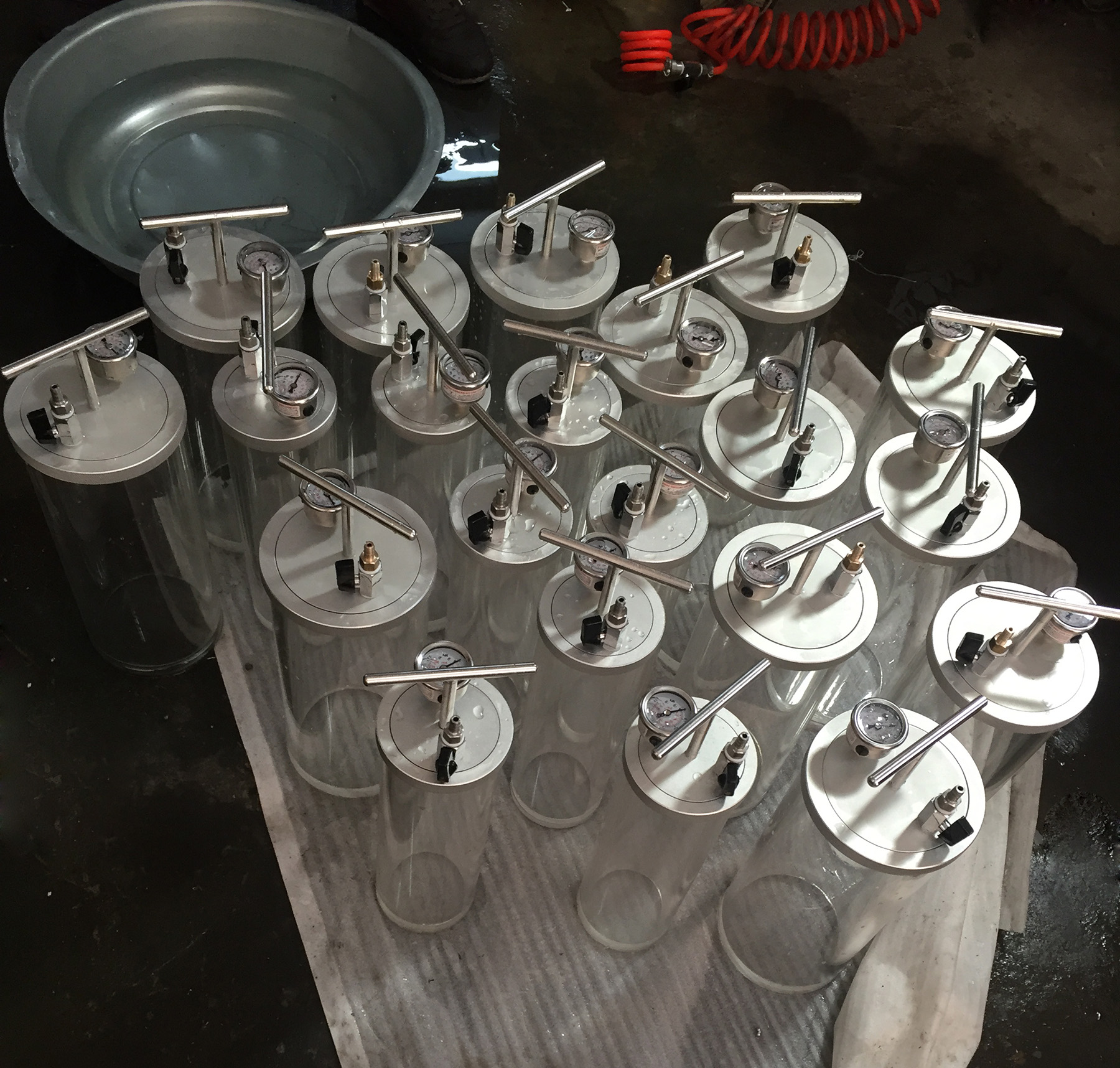 煤层气页岩气专用透明解吸罐